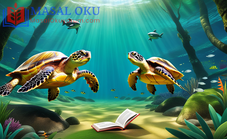 Akıllı Kaplumbağa Pamuk ve Maviş Orman Macerası