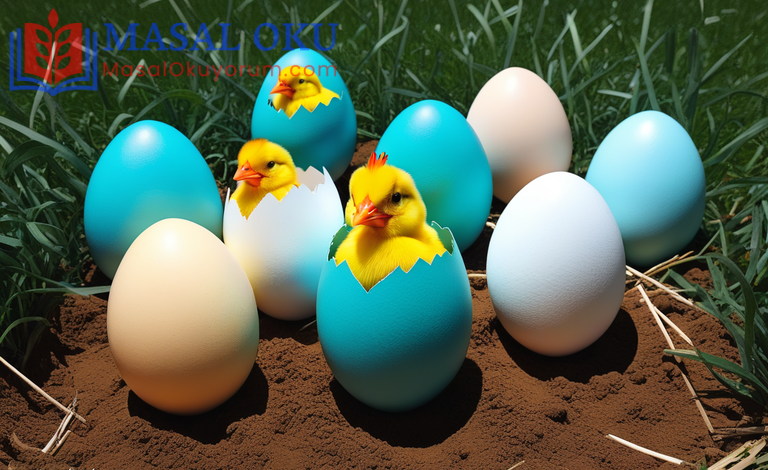 Civciv Olmayı Bekleyen Yumurtalar Masalı