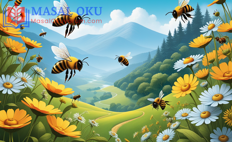 Yaban Arıları İle Bal Arıları Dostluğu