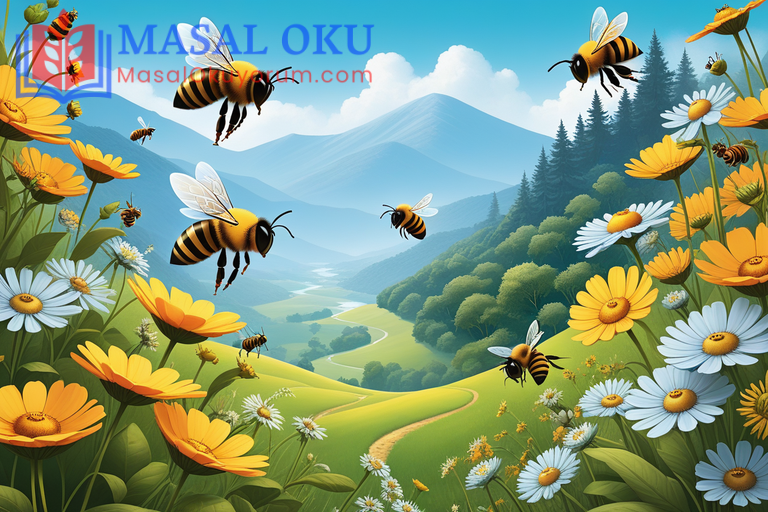 Yaban Arıları İle Bal Arıları Dostluğu